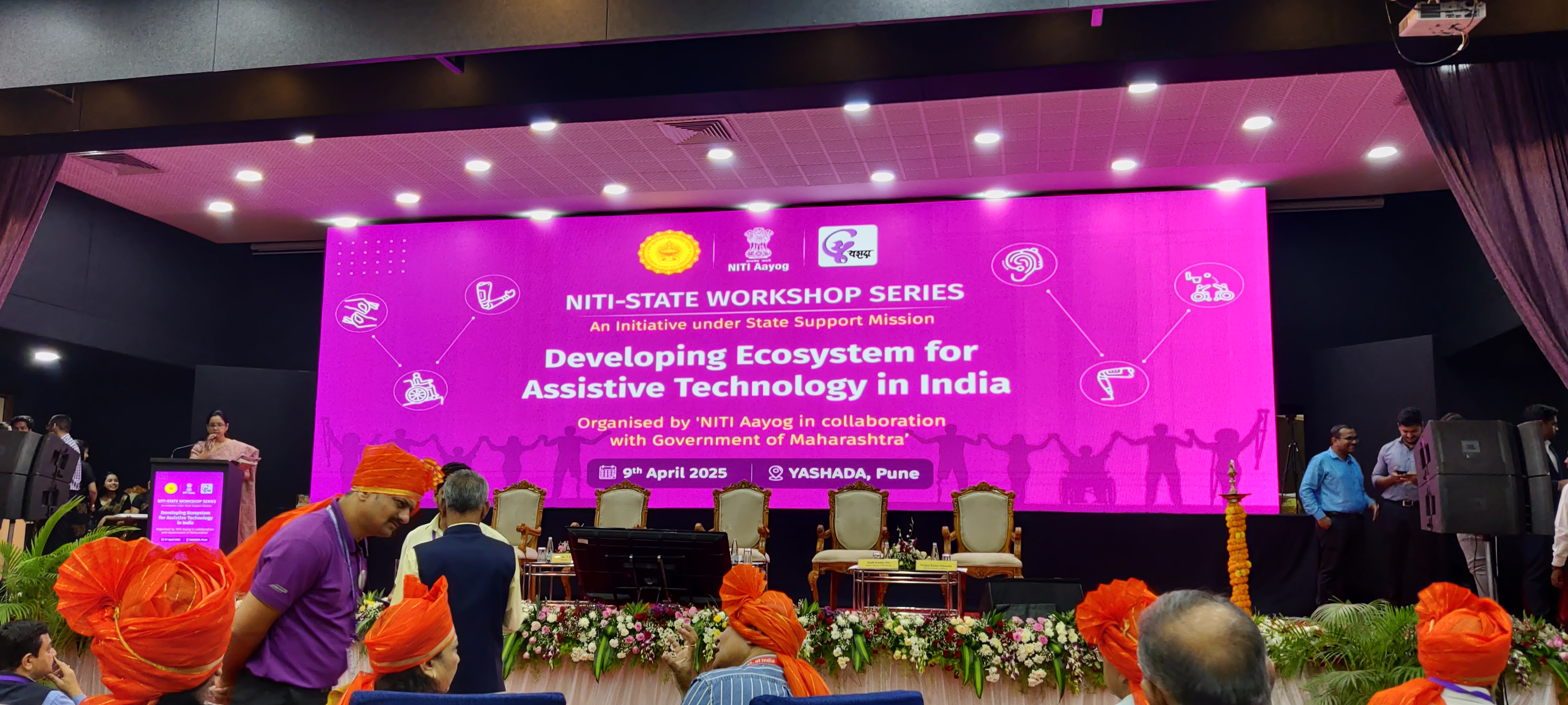 2. NITI Aayog - Developing Ecosystem for Assistive Technology, Pune, Maharashtra